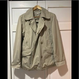 Jcrew khaki spring jacket